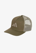 adidas Performance ADIDAS PERFORMANCE SNAPBACK TRUCKER CAP UNISEX - Cap - olive strata   silver pebble
