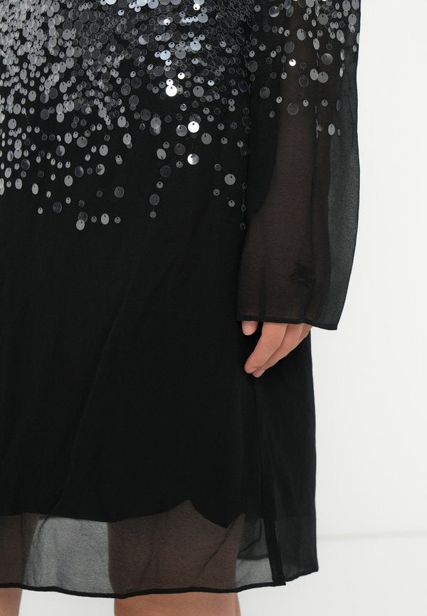 KARL LAGERFELD STUDIO DEGRADE DRESS