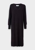 VILA VIAMANDA LONG V NECK DRESS