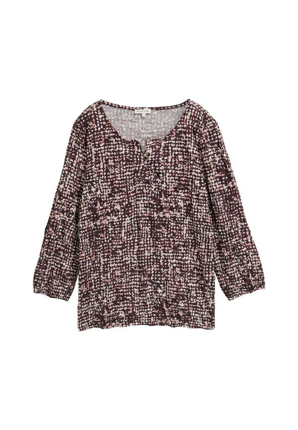 TOM TAILOR CRINKLE MIT MUSTER