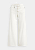 Lauren Ralph Lauren HIGH-RISE WIDE-LEG CROPPED JEAN