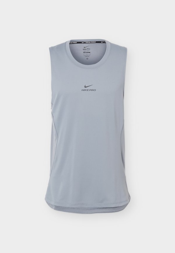 Nike Performance TANK - Top - smoke grey/black