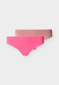Puma WOMEN SPORT STRING 2 PACK - Thong - dusty pink/pink