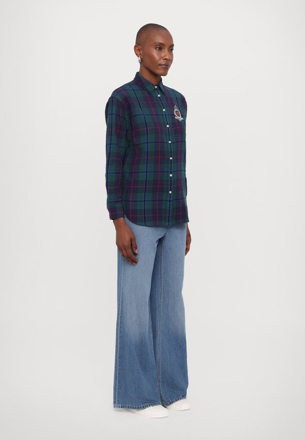 Lauren Ralph Lauren KOTTA LONG SLEEVE BUTTON FRONT SHIRT