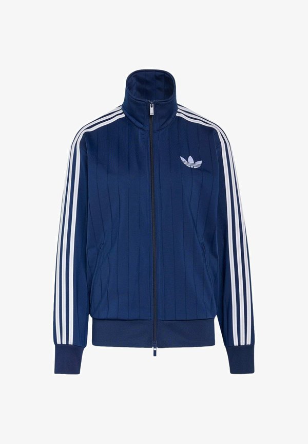 adidas Originals ADIDAS ORIGINALS PINSTRIPE FIREBIRD LOOSE TRACKTOP - Zip-up sweatshirt - night indigo/white/grey two