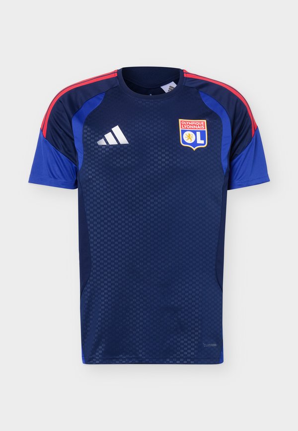adidas Performance OLYMPIQUE LYONNAIS 26/27 TIRO26 COMPETITION TRAINING - Club wear - team navy blue/pure ruby