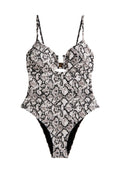 New Look SNAKE PRINT U BAR