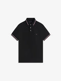 Tommy Hilfiger TIPPED SLIM FIT  - Polo shirt - black