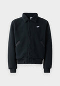 Nike Sportswear CLUB COACHES - Fleece jacket - black/white