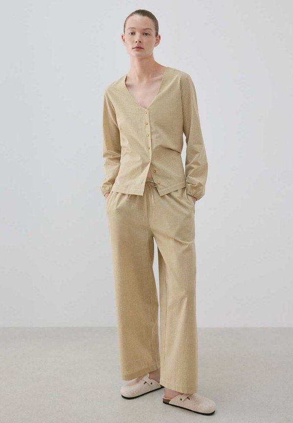 Mango ADULT SET - Pyjama set - ochre