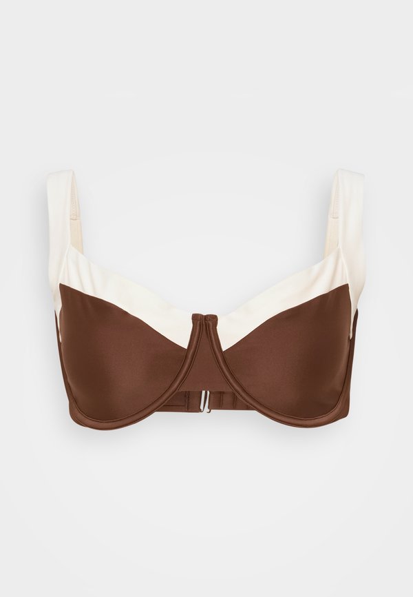 Abercrombie & Fitch Curve Love Wide Strap Underwire Bikini Top
