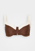 Abercrombie & Fitch Curve Love Wide Strap Underwire Bikini Top