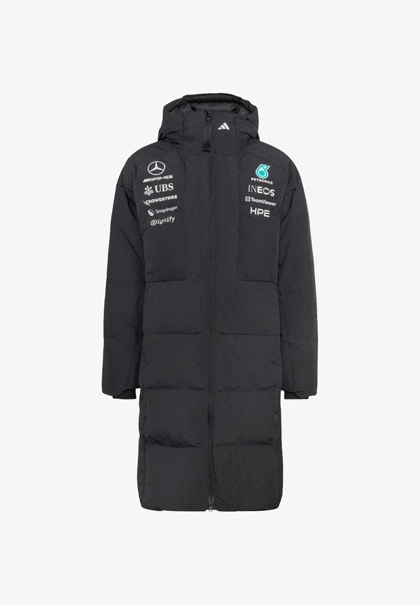adidas Performance MERCEDES - AMG PETRONAS FORMULA 1 TEAM ENGINEERS  - Down coat - black