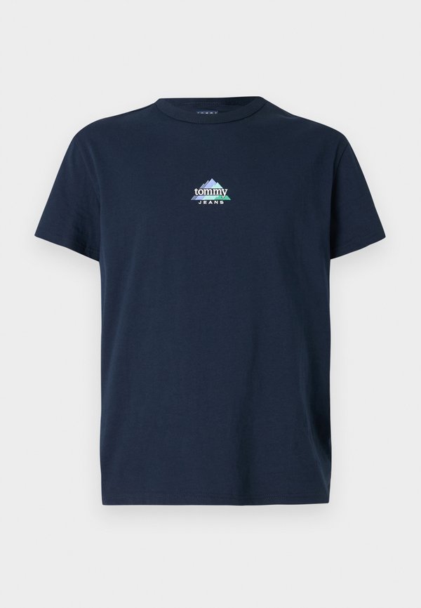 Tommy Jeans MOUNTAIN LOGO EMBROIDERY JERSEY T-SHIRT