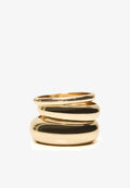 Bershka 3-PACK - Bracelet - gold-coloured