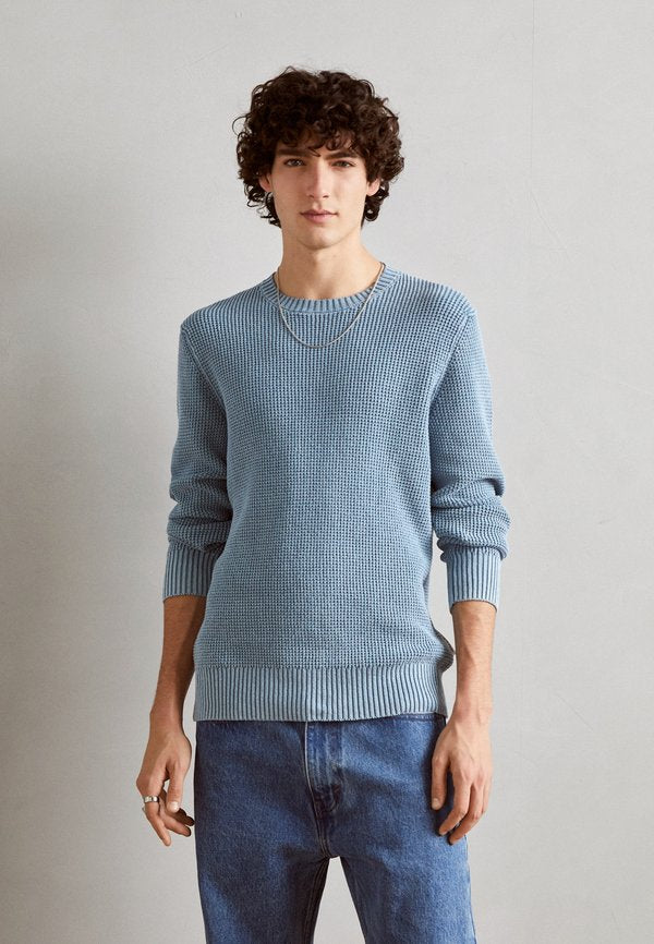 Marc O'Polo CREWNECK STRUCTURED SOLID