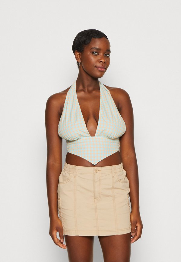 Neon & Nylon SUMMER CROPPED HALTERNECK