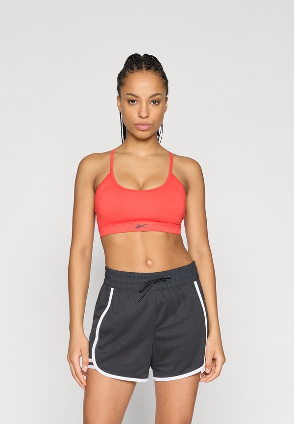Reebok KENDAL CORE STRAPPY BRA - Medium support sports bra - energy red