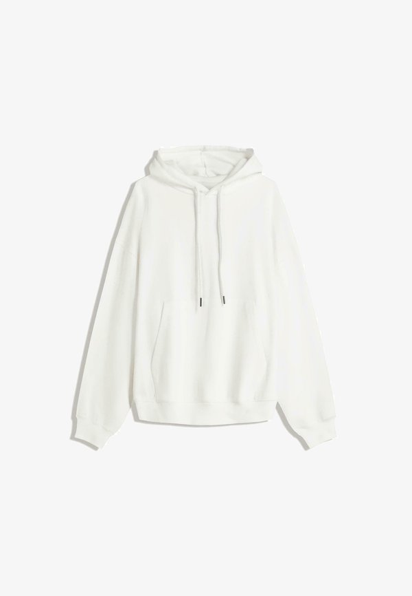 Bershka Hoodie - white