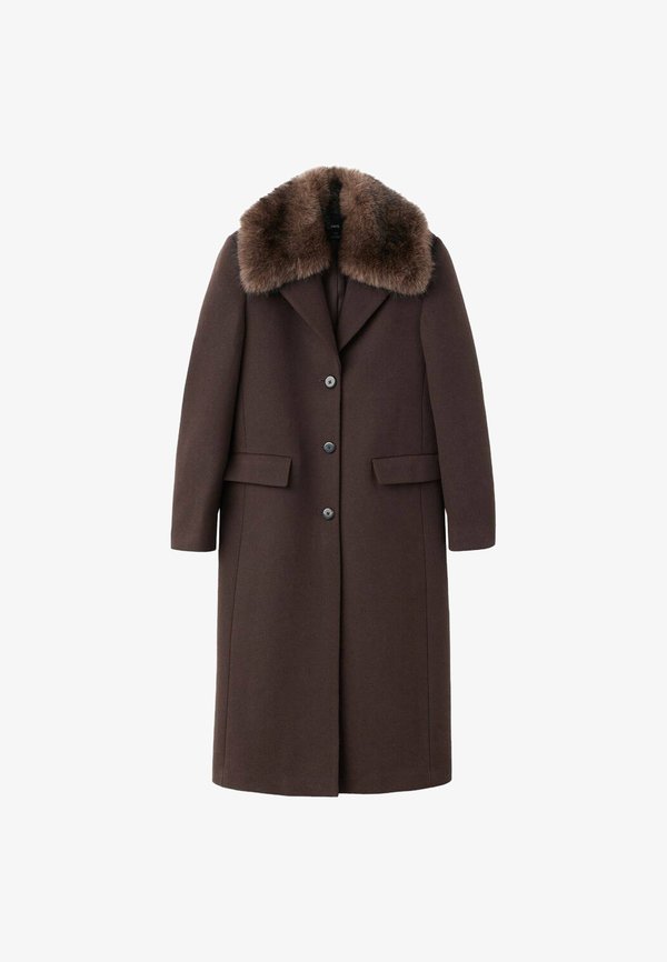 Mango Classic coat - schokolade