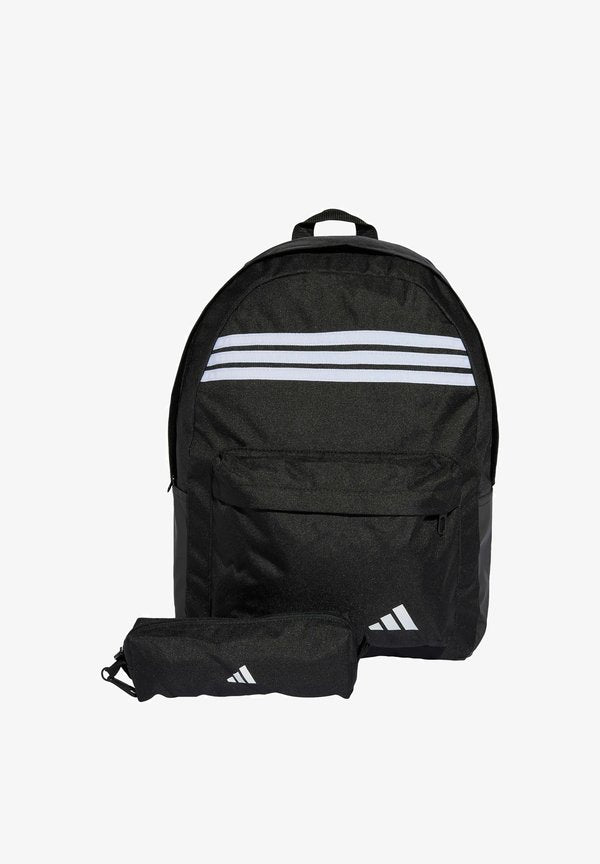 adidas Sportswear STRIPES  - Rucksack - black   white   white