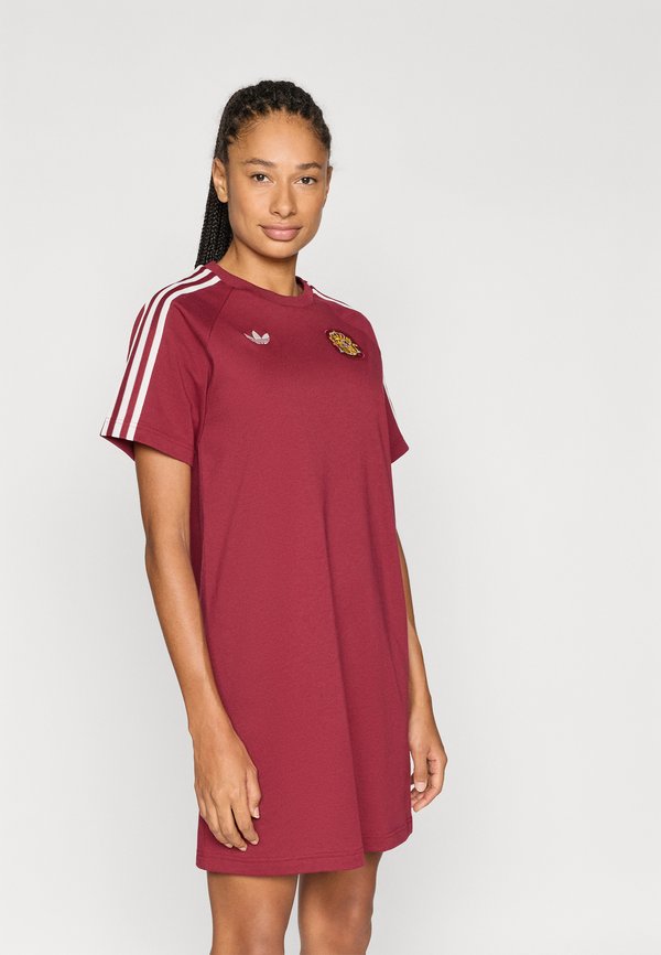 adidas Originals SPAIN DRESS - Jersey dress - team burgundy