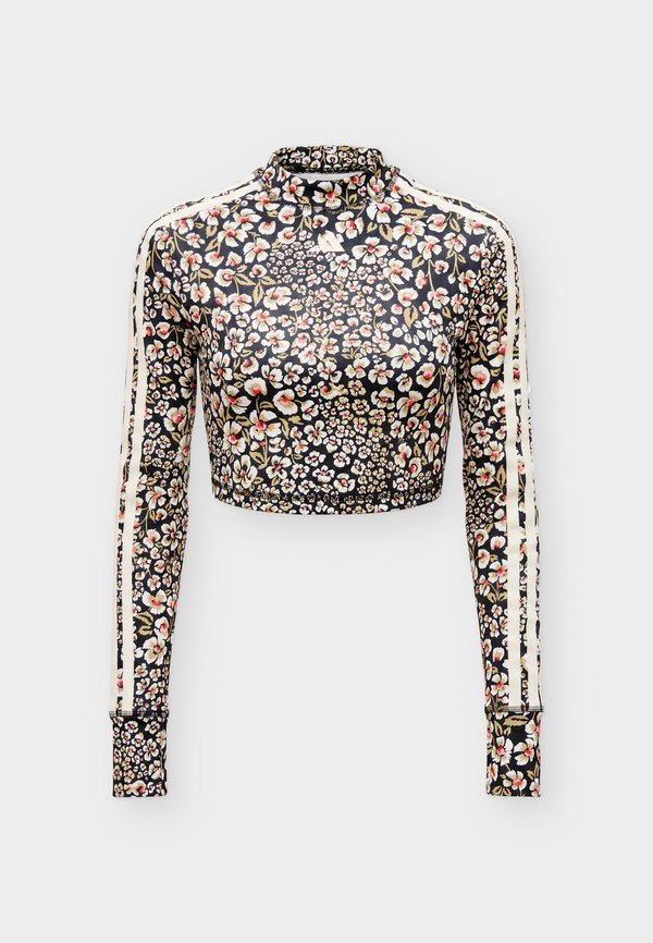 adidas Performance ADIDAS X FARM RIO TRAINING LONG SLEEVE - Long sleeved top - black/cream white/multicolor