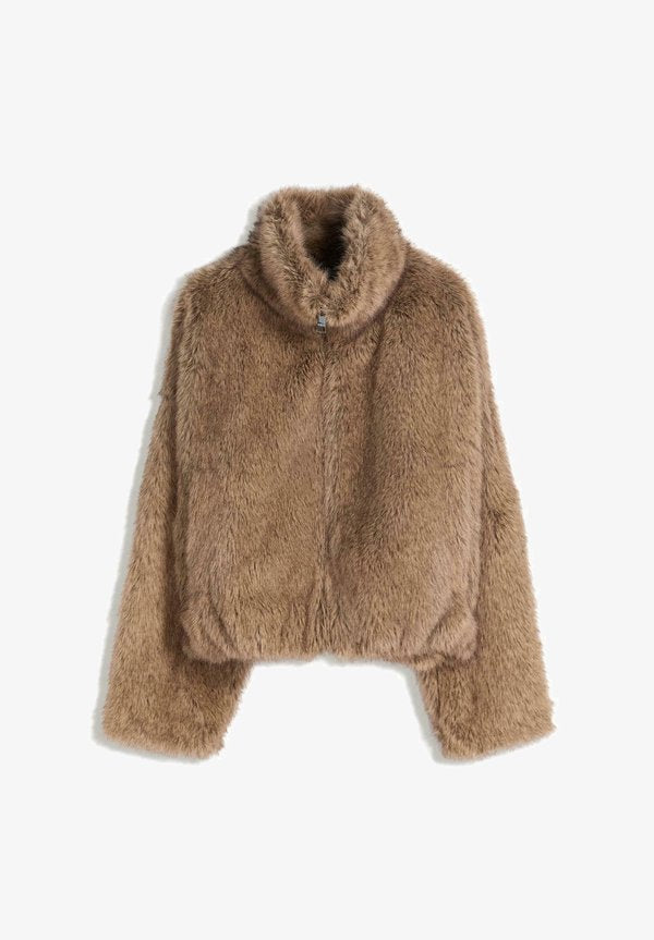 Bershka Winter jacket - sand