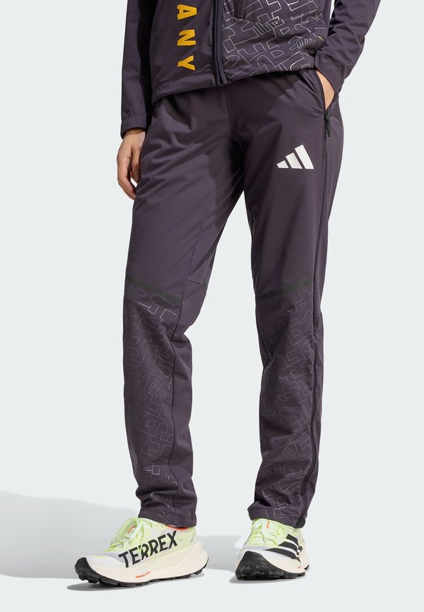 adidas Performance ERMANY XPLORIC  CROSSCOUNTRY - Tracksuit bottoms - aurora black
