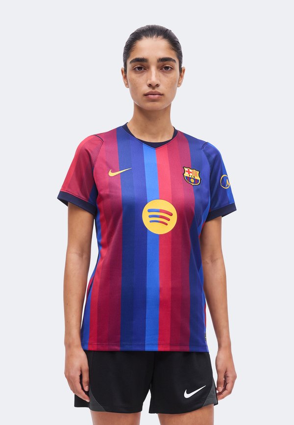 Nike Performance FC BARCELONA 2026/27 STADIUM HOME - Club wear - deep garnet/blue void/blackened blue/mineral yellow