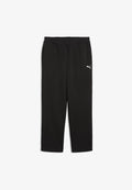 Puma ESSENTIALS HEAVY FLEECE RELAXED SWEATHOSE - Tracksuit bottoms - black