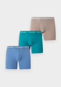 Calvin Klein Underwear 3 PACK - Boxer briefs - driftwood/moonlight blue/fanfare