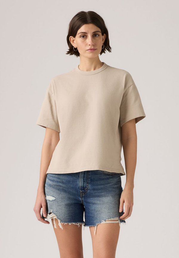 Levi's® VINTAGE TEE - Basic T-shirt - garment dye chateau gray