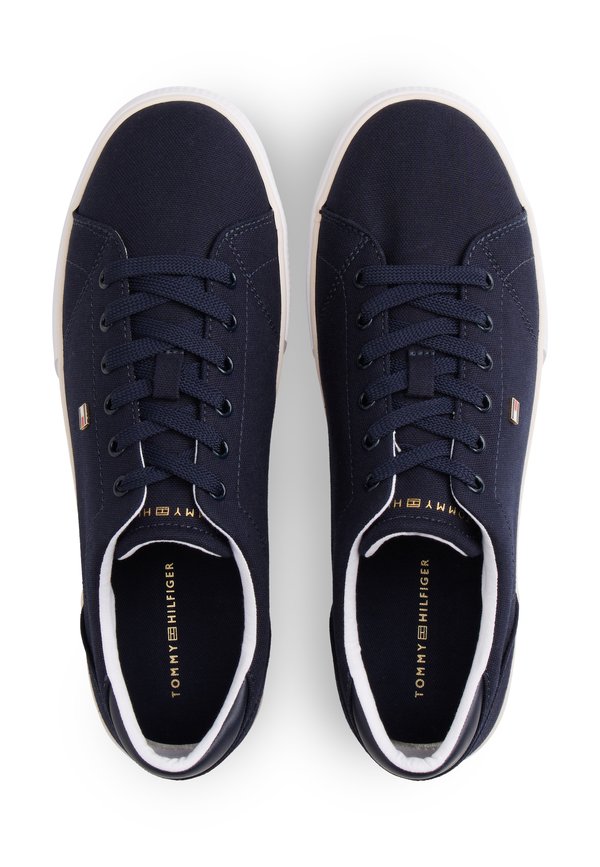 Tommy Hilfiger LOW PROFILE CANVAS LACE-UP TRAINERS