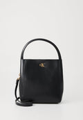 Calvin Klein BUCKET WITH STRAP - Handbag - black