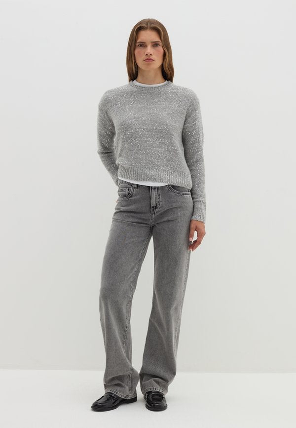 Stefanel MOHAIR WITH MICRO SEQUINS