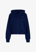 adidas Sportswear ADIDAS SPORTSWEAR W AK SL FZ HD - Zip-up sweatshirt - dark blue