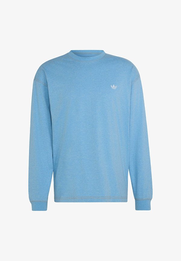 adidas Originals ADIDAS ORIGINALS TREFOIL ESSENTIALS MELANGE LONG SLEEVE TEE - Long sleeved top - light blue mel