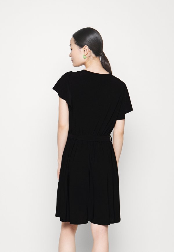 Anna Field Petite by Zalando FRILLED CAP SLEEVES FLARED DRESS