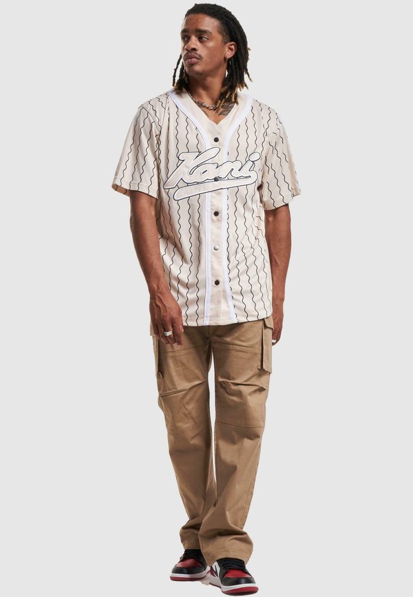 Karl Kani VARSITY ZICZAC PINSTRIPE BASEBALL
