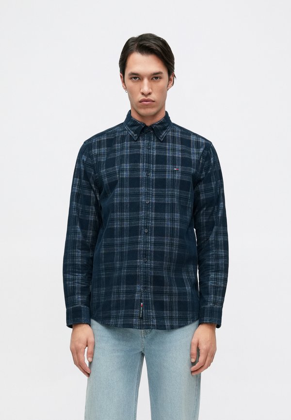 Tommy Jeans REGULAR FIT PRINCE OF WALES CHECK CORDUROY SHIRT