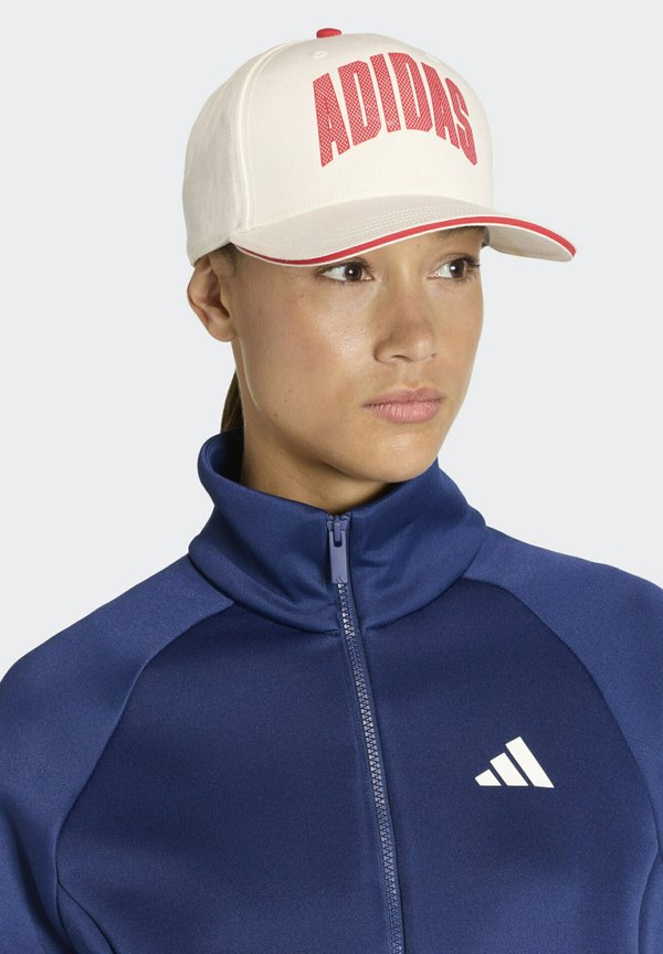 adidas Performance Cap - off white pure ruby