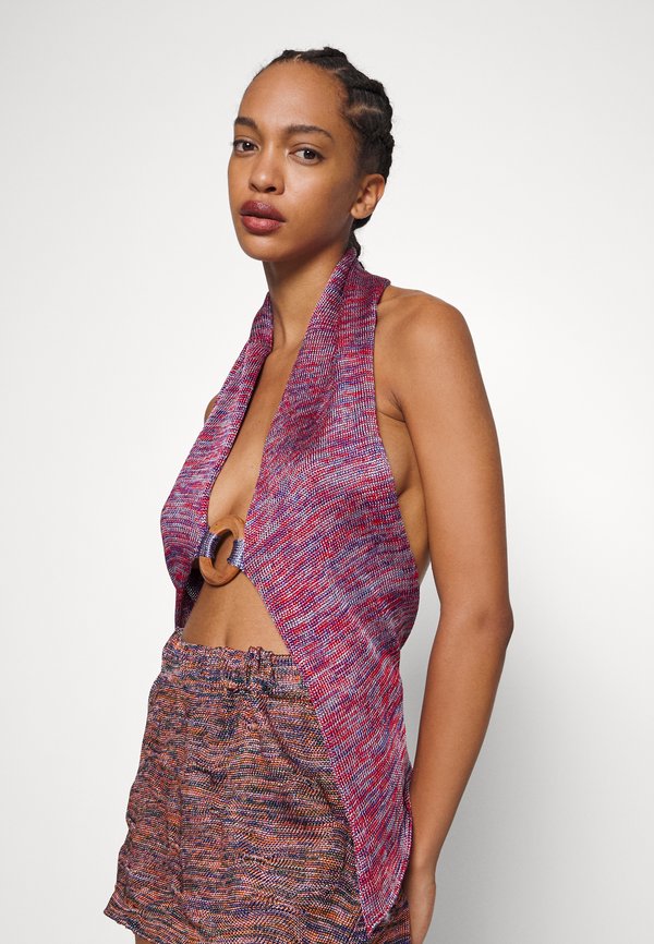 BLOKE FULL FASHIONED HALTER NECK