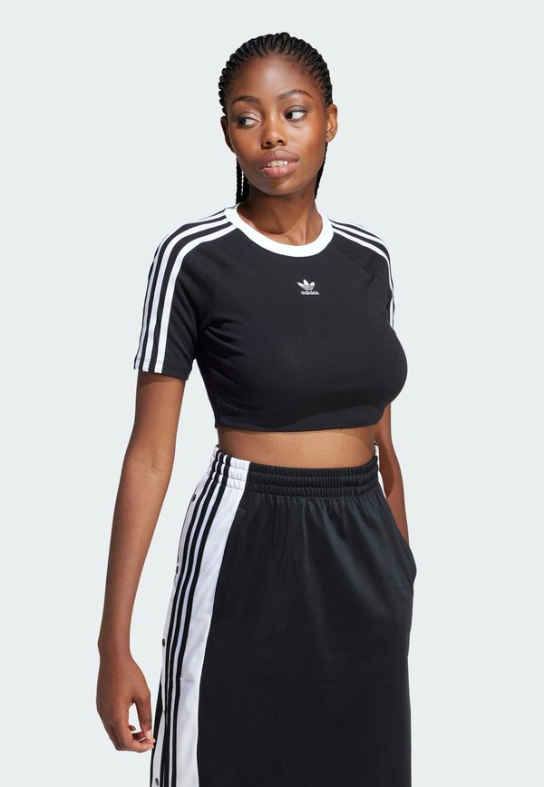 adidas Originals 3-STRIPES BABY - Print T-shirt - black