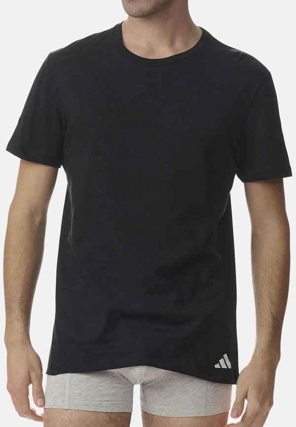 adidas Sportswear 6ER PACK  - Undershirt - schwarz   weiß