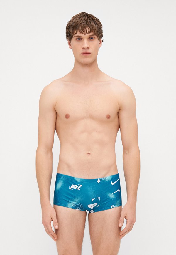 Nike Performance SQUARE LEG - Swimming trunks - green abyss
