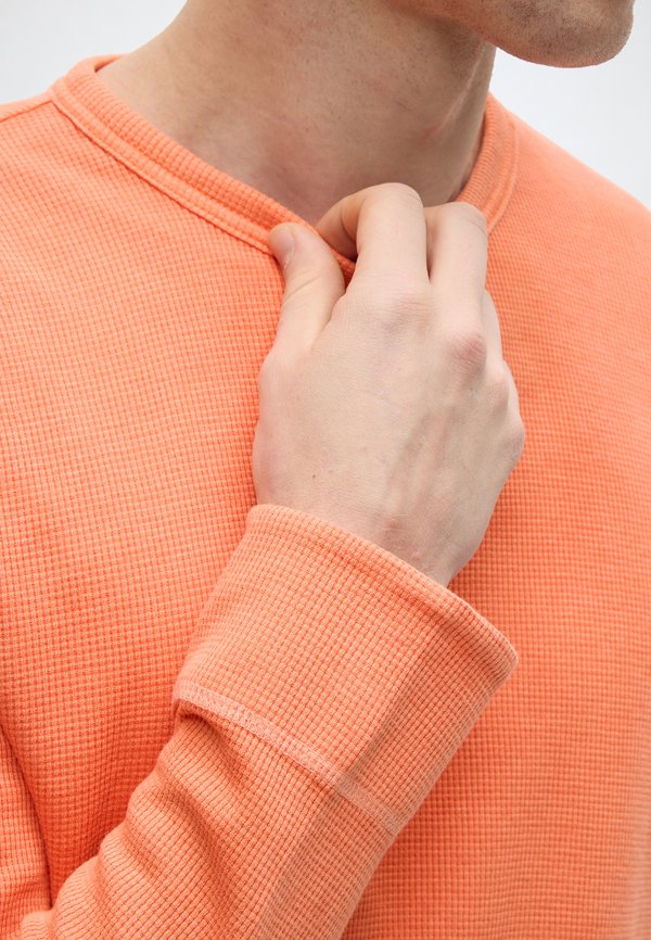 TOM TAILOR STRUCTURED GARMENT DYE LONGSLEEVE