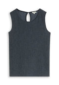 TOM TAILOR CRINKLE TOP MIT SEITENSCHLITZEN