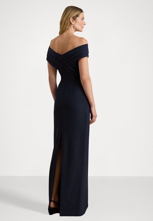 Lauren Ralph Lauren CREPE OFF-THE-SHOULDER GOWN