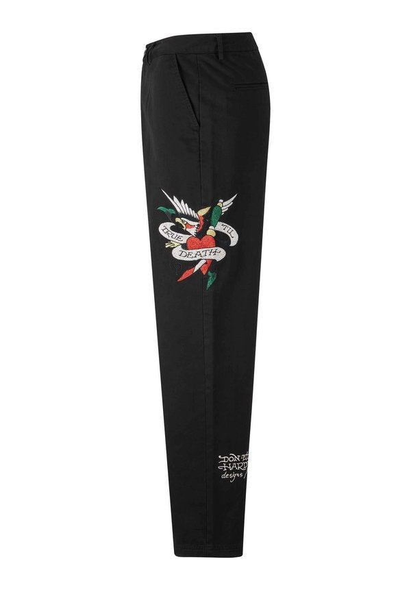 Ed Hardy TRUE TILL DEATH BAGGY SKATER